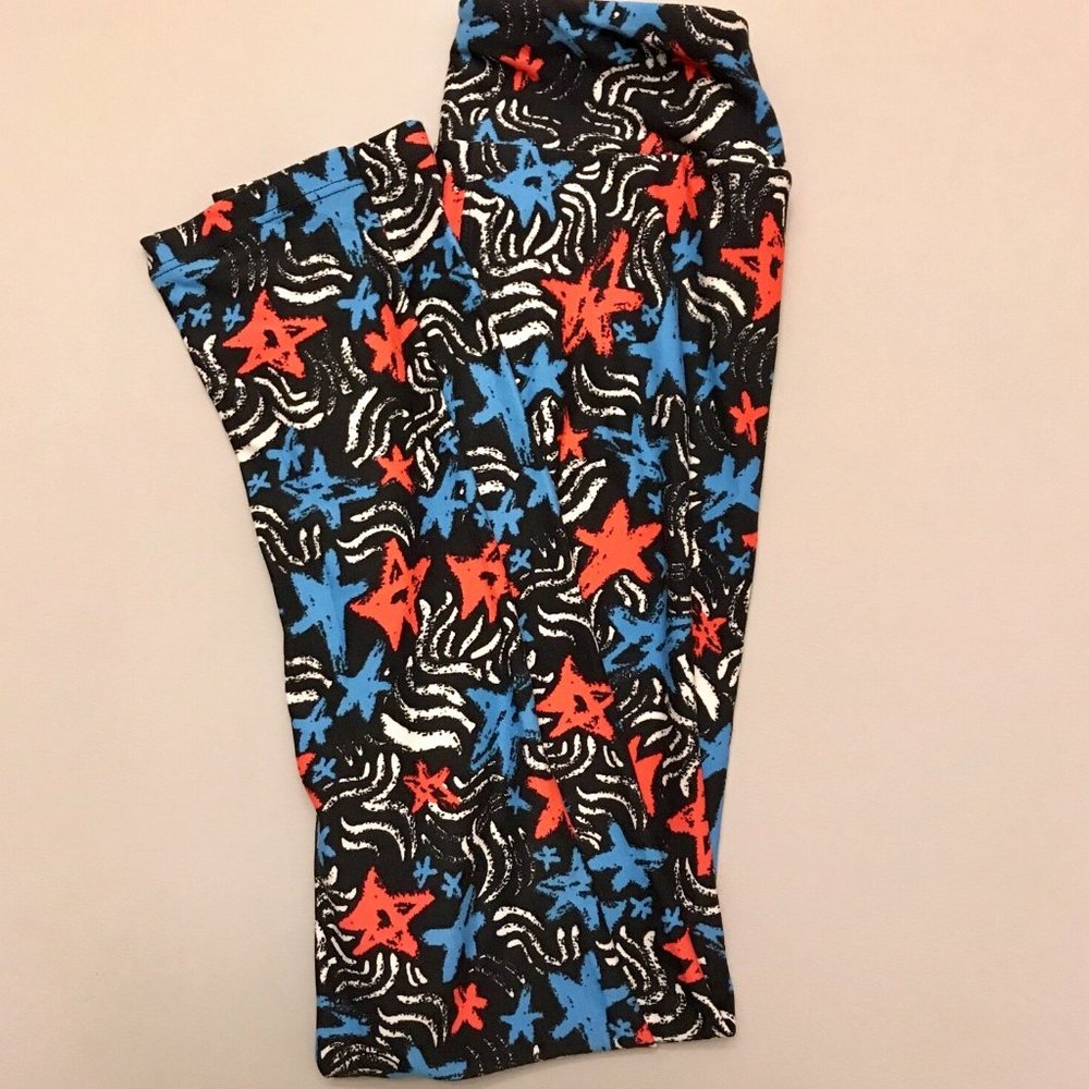 LuLaRoe Americana Leggings - OS